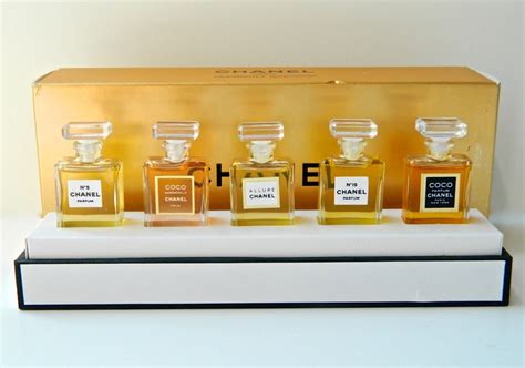 chanel 5mini bottles perfume set|More.